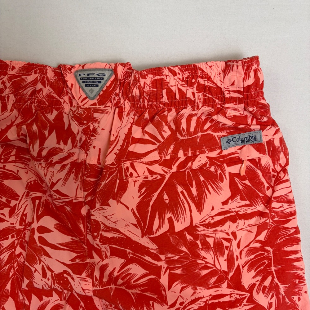 Columbia PFG Sandy River Shorts Bundle 2 Womens Small Tropical Leaf Fishing Gorp - Picture 10 of 16